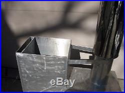 100,000 BTU Aluminum Hot tub Stove with Stainless Steel chimney
