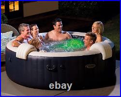 28431EP Purespa plus 85 Inch Diameter 6 Person Portable Inflatable Hot Tub Spa w