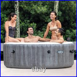 28439EP Purespa plus 77 Inch Diameter 4 Person Portable Inflatable Hot Tub Spa w