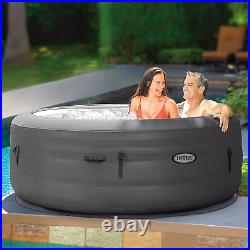 28481E Simple Spa 77In X 26In 4-Person Outdoor Portable Inflatable round Heated