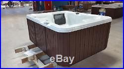 2 Person 110V Outdoor Whirlpool Spa Hot Tub with 25 Therapy Stainless Steel Jets