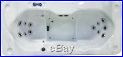 2 Person Outdoor Whirlpool Spa Hot Tub with 18 Therapy Stainless Steel Jets