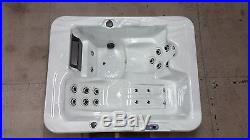 2 Person Outdoor Whirlpool Spa Hot Tub with 23 Therapy Stainless Steel Jets