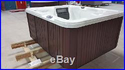 2 Person Outdoor Whirlpool Spa Hot Tub with 23 Therapy Stainless Steel Jets
