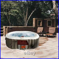 2 Person Oval Inflatable Hot Tub Spa Jacuzzi Bubble Massage Bath Pool and Cover