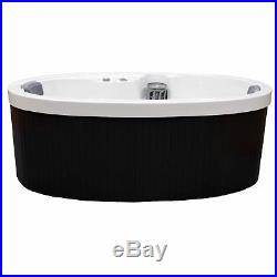 2 Person White Shell Spas Hot Tub Stainless 13 Jets W Underwater LED Light New