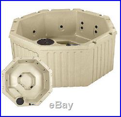 4-5 PERSON HOT TUB PATIO PORTABLE WHIRLPOOL BATH DECK SPA with COVER