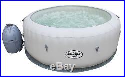 4-6 Person AirJet Spa Inflatable Hot Tub massage jets Jacuzzi withLED Light Show