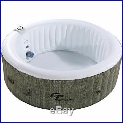 4-6 Person Inflatable Hot Tub Outdoor Jets Portable Heated Bubble Massage Spa