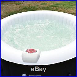 4 Person Inflatable Hot Tub Portable Outdoor Jets Bubble Massage with Accessories