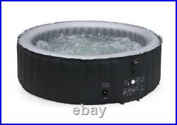 4 Person Inflatable Hot Tub Spa Bubble Indoor Outdoor Garden Pool Filters