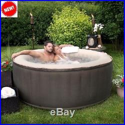 4-Person Inflatable Portable Hot Tub Spa Bath Pool Outdoor Gargen Yard Relaxing