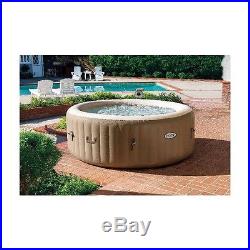 4-Person, Inflatable, Portable, Spa, Hot Tub, with Six Filter Cartridges, Pool