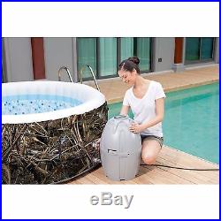 4-Person Portable Inflatable Hot Tub Spa Pool Massager Relax Outdoor AirJet NEW