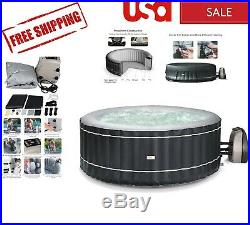 4-Person Portable Outdoor Inflatable Massage Spa Hot Tub Brand New