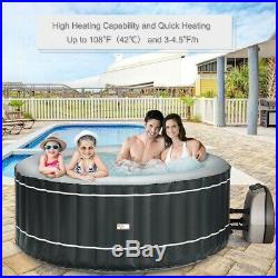 4-Person Portable Outdoor Inflatable Massage Spa Hot Tub Brand New