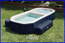 4 Person PureSpa Bubble Spa and Pool Combination with2 Inflatable Benches 28491E