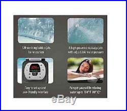 4 Person Spa Inflatable Portable Hot Tub Six Filter Cartridges Bubble Massage