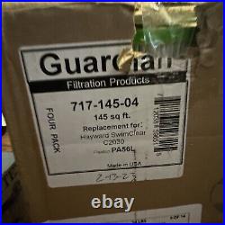 4 pack Guardian Pool Filter 717-145-04 Replaces Pleatco PA56L, Hayward C2030