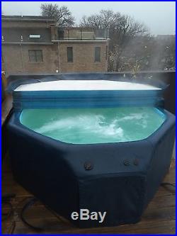 4 person Soft Sided Hot Tub