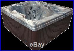 5 Person 110V Outdoor Whirlpool Spa Hot Tub with 23 Stainless Steel Jets
