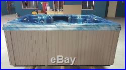 5 Person Outdoor Whirlpool Spa Hot Tub with 23 Therapy Stainless Steel Jets