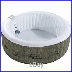 6Person Hot Tub Spa Jacuzzi Heated Massage Bubble Outdoor Inflatable Patio Cover