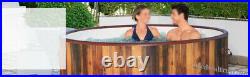 6' 7 Person Portable Inflatable Hot Tub Spa Pool + Cover Pump Set for 5-7 Adult