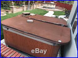 6 PEOPLE RARELY USED HOT TUB SWIM SPA JACUZZI with Furniture and Cover