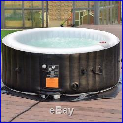 6 Person Heated Hot Tub Massage Jacuzzi Inflatable Delight Bubble SPA Bath Pool