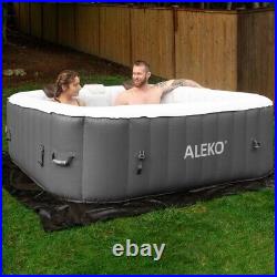 6 Person Hot Tub Inflatable SPA Portable Plug And Play Blow Up Hottub Jet Pump