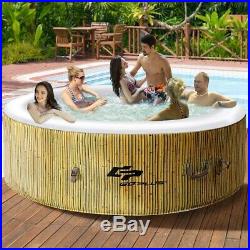 6 Person Inflatable Hot Tub Outdoor Massage Spa