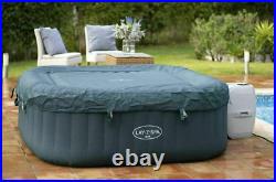6 Person Inflatable Hot Tub Spa with Cover +Repair Patch