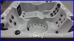 6 Person Outdoor Whirlpool Lounger Spa Hot Tub with 63 Therapy Stainless St Jets