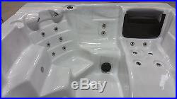 6 Person Outdoor Whirlpool Spa Hot Tub with 26 Therapy Stainless Steel Jets