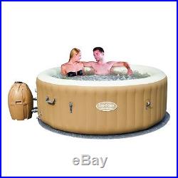 6-Person Portable Hot Tub Lay-Z-Spa Palm Springs Bubble Massage Heated Pool