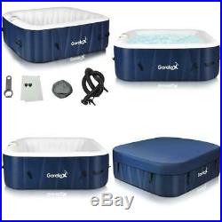 6 Person Portable Inflatable Spa Hot Tub Outdoor Massage Jacuzzi Leisure Cover