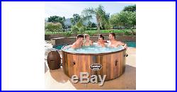 7 Person Inflatable AirJet Outdoor Patio Massage Hot Tub Bubble Jacuzzi w Cover