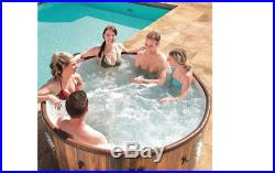 7 Person Inflatable AirJet Outdoor Patio Massage Hot Tub Bubble Jacuzzi w Cover