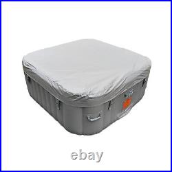 ALEKO Inflatable Improved Version 4 Prs Hot Tub 160 Gallon Up to 130 Bubble Jets