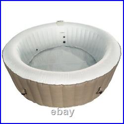 ALEKO Inflatable Improved Version 4 Prs Hot Tub 210 Gallon Up to 130 Bubble Jets