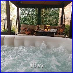 ALEKO Inflatable Improved Version 6 Prs Hot Tub 265 Gallon Up to 130 Bubble Jets