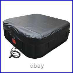 ALEKO Inflatable Improved Version 6 Prs Hot Tub 265 Gallon Up to 130 Bubble Jets