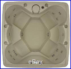 AquaRest Spa AR-600 Plug-N-Play 6 Person Spa with 19 Jets and Free Cover