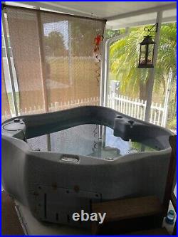 Aqua Rest Two Person Hot Tub Two Years Old Excellent Condition cover and steps