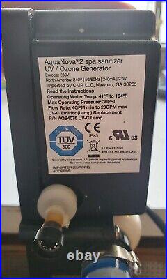 Aquanova2 Spa Uv/ozone Generator