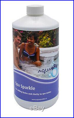 Aquasparkle Spa Sparkle 1 Ltr Clarifier Hot tub Spas Hottub Clear Water Floc