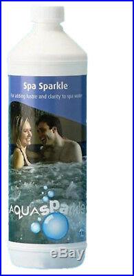 Aquasparkle Spa Sparkle 1 Ltr Clarifier Hot tub Spas Hottub Clear Water Floc