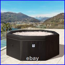 Avenli Aegean 6-Person Rigid Foam Wall Portable Hot Tub Spa 90 JETS