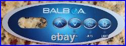 BALBOA DREAM MAKER SPAS ORIGINAL 4.25 TOPSIDE CONTROLLER with OVERLAY DECAL